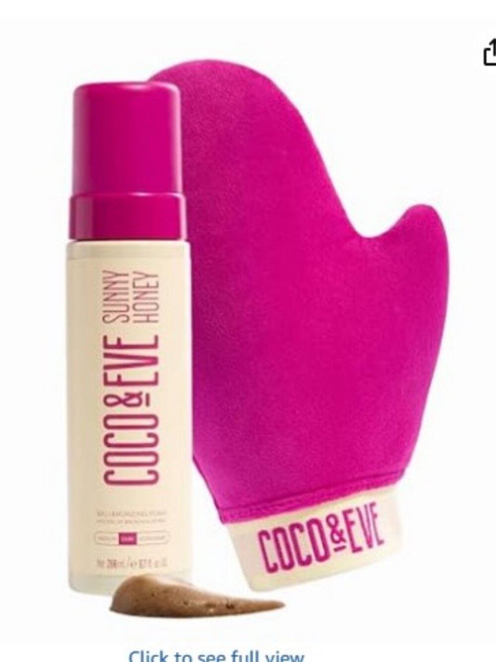 Coco & Eve Sunny Honey Bali Bronzing Foam/Mitt
